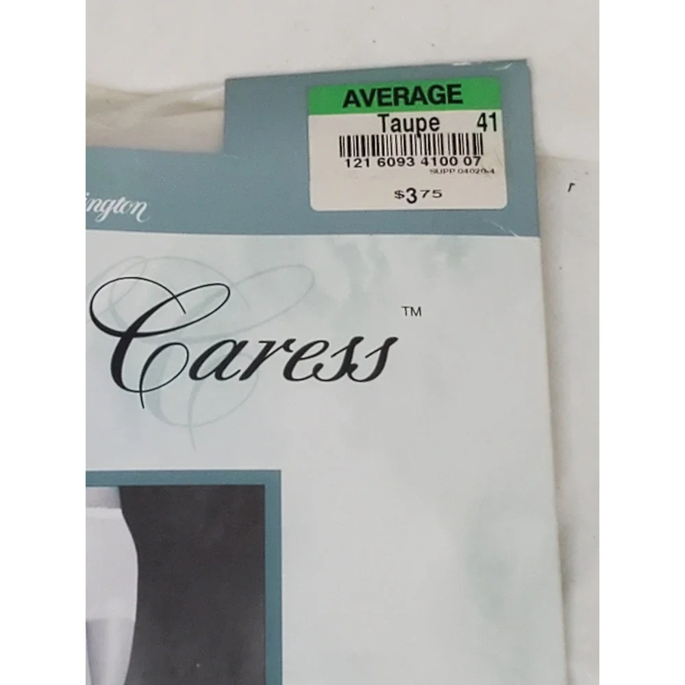 Worthington Sheer Caress Pantyhose Taupe Avrg. Control Top Sandalfoot 20 Denier - Picture 3 of 7